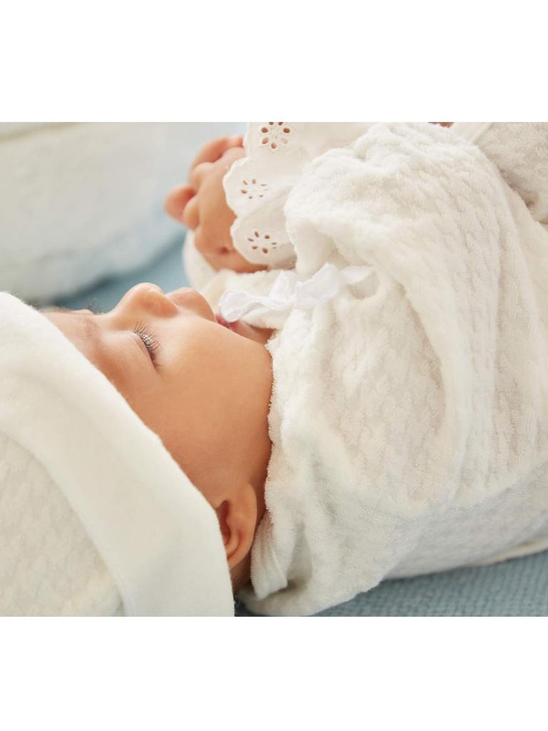 Baby Discharge Set Made in Japan Newborn Hooded Discharge Dress Baby Clothes Boys Girls Takumi Series [ANGELIEBE] (4 pieces) - - - Includes