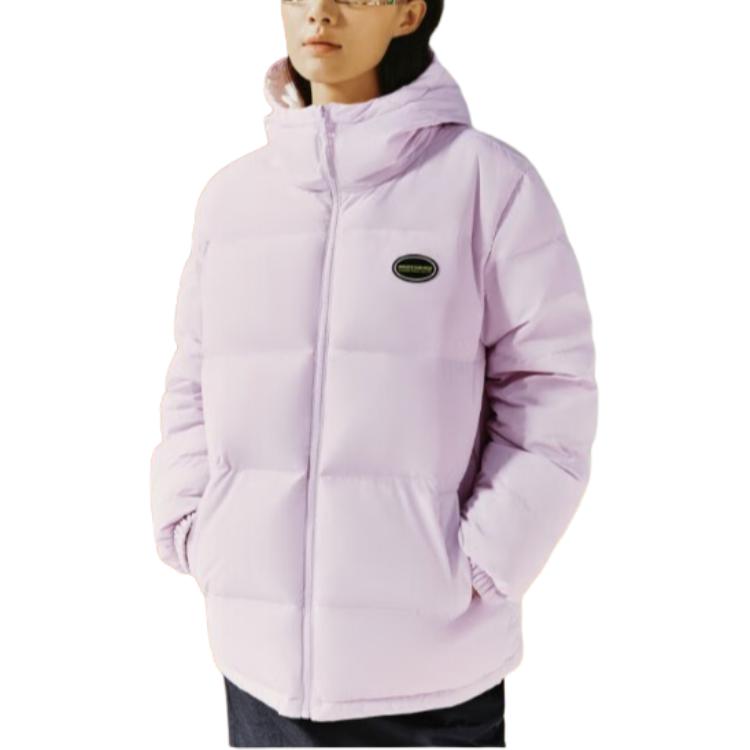 Skechers SS23 Sports Hooded Warm Down Jacket Unisex Jacket Cloud-Purple L422U068-02PM