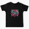 Classic Car Stylized Graffiti Art - 15 Kids T-Shirt