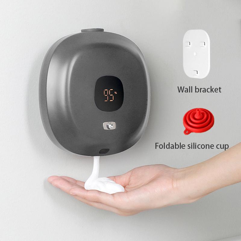 Automatic Wall-Mounted Infrared Hand Washer & Foam Soap Dispenser with USB Charging