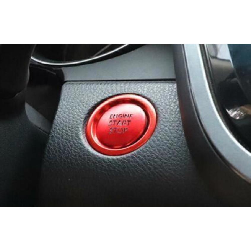 Aluminum One-Click Startup Frame Cover - Red For Toyota Corolla Cross