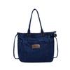 Retro Denim Women's Durable Shoulder Bags Commute Ladies Handbags Girls Book Tote Casual Travel Portable Female Crossbody Bag