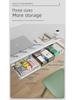 Punch-Free Under-Desk Makeup Storage Drawer