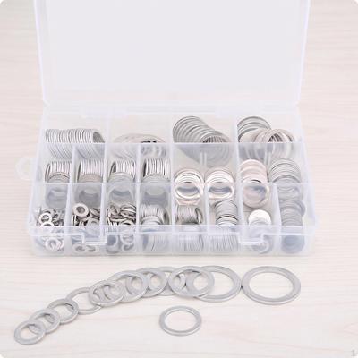 Washer Assortment with Plastic Storage Case Transparent for Workshops, DIYers