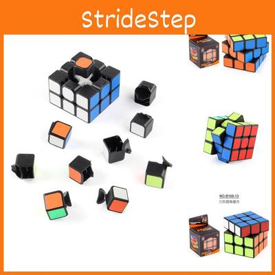 Glatte Drehung 5,7 cm Schwarzer Hintergrund Abgerundete Ecken 3x3 Pädagogischer Würfel für Kinder