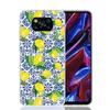 Mediterranean Lemon Phone Case For Xiaomi Poco F7 Ultra X7 X6 Pro X5 Redmi 15 15C 13 13C 12 12C 10 10A 10C 9 9A 9C 9T Shell Poco