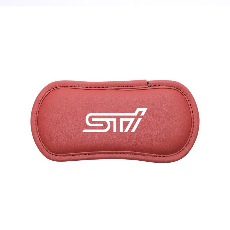 Leather Car Knee Pad Elastic Leg Cushion Armrest Pad Accessories For Subaru XV Legacy Impreza Crosstrek Forester Outback Smart wr3
