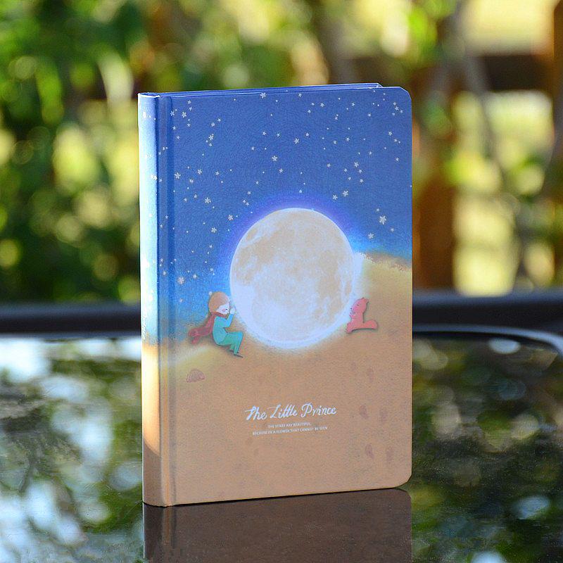 Dziennik z ilustracjami Małego Księcia: Urocze i Wykwintne dla Dziewczynek