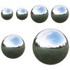 Mirror Balls 6 Pcs Ø 15 Cm Silver Stainless Steel 201