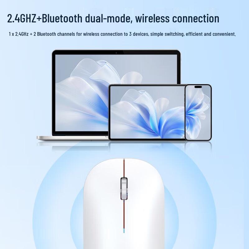 

Lenovo MD21 Dual-Mode Rechargeable Mouse