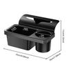 Shiwaki Car Window Storage Water Cup Car Drink Cup Drink and Food Easy Convenient Car Door Side Storage for Mobile Phones and Car Interior Accessories