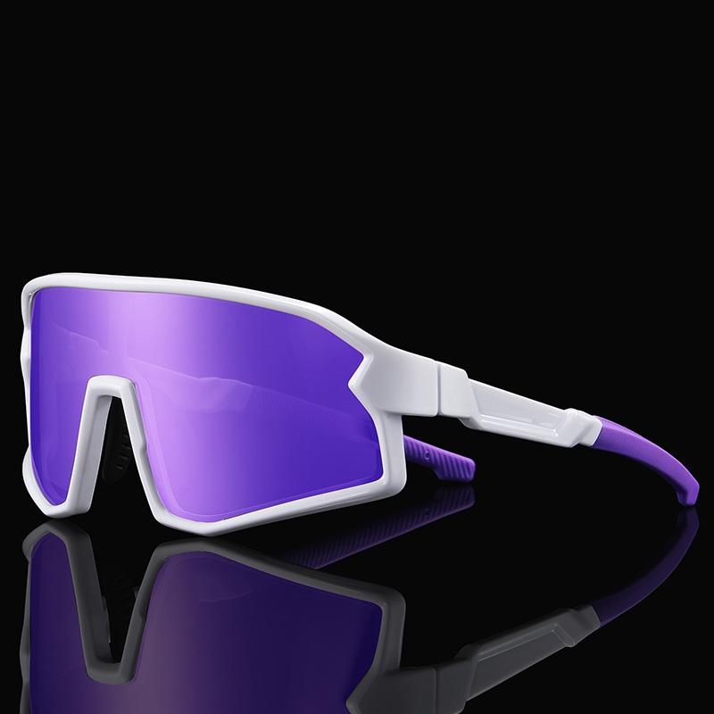 HD Polarized Children Cycling Sunglasses Big Frame Anti-Fog UV Protection Bicycle Glasses Photochromic Riding Diving Goggles
