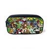 Boys Girls Stationary Bags Canvas Pencil Box Teenagers School Supplies Ben 10 Print Cosmetic Bag Pencil Case