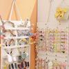 Haarschleifen-Organizer zum Aufhängen an der Wand, großer Kopfbandhalter, Haarspangen-Aufbewahrungsbügel, platzsparendes Accessoire für Mädchenzimmer