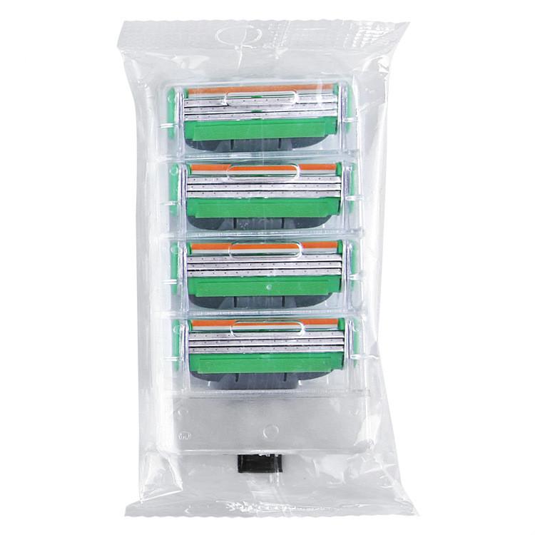 

4 шт. лезвия для бритья 3 бритвенных лезвия безопасная бритва бренд опасная бритва трехслойное бритье лезвие для бритья