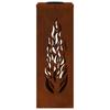 Solar LED Path Light 2 Pcs Bronze Weatherproof Steel