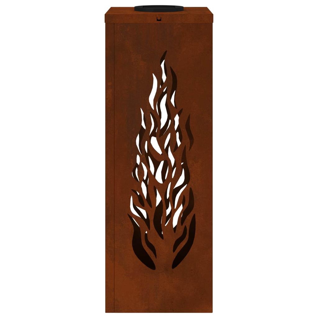 Solar LED Path Light 2 Pcs Bronze Weatherproof Steel