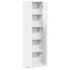 Armadio con Ripiano Bianco 55 x 25 x 189 cm Legno Ingegnerizzato