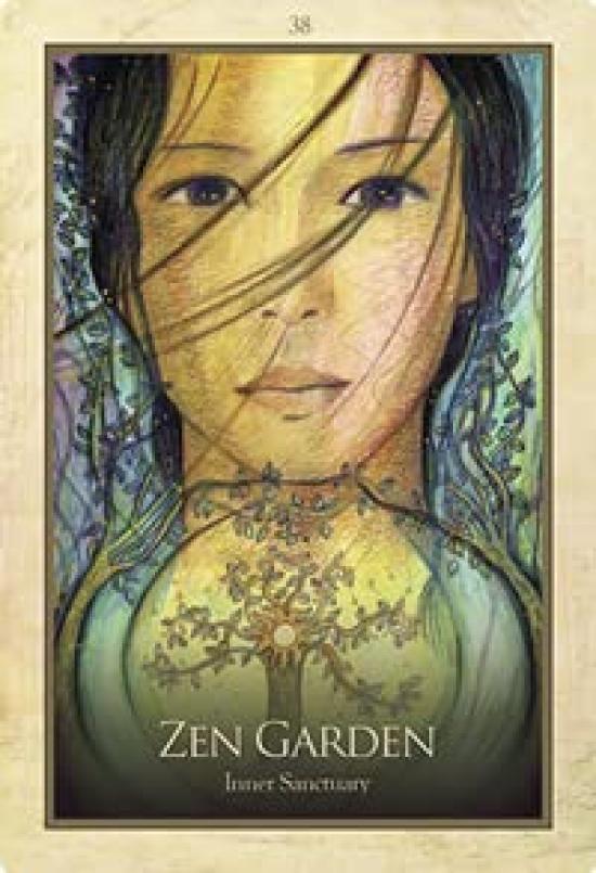 Kancharo Oracle Cards 45 Pieces Tarot Fortune Telling Japanese Oracle Card Basic Instructions Pouch Included [GAIA Oracle] & (Genuine Product)