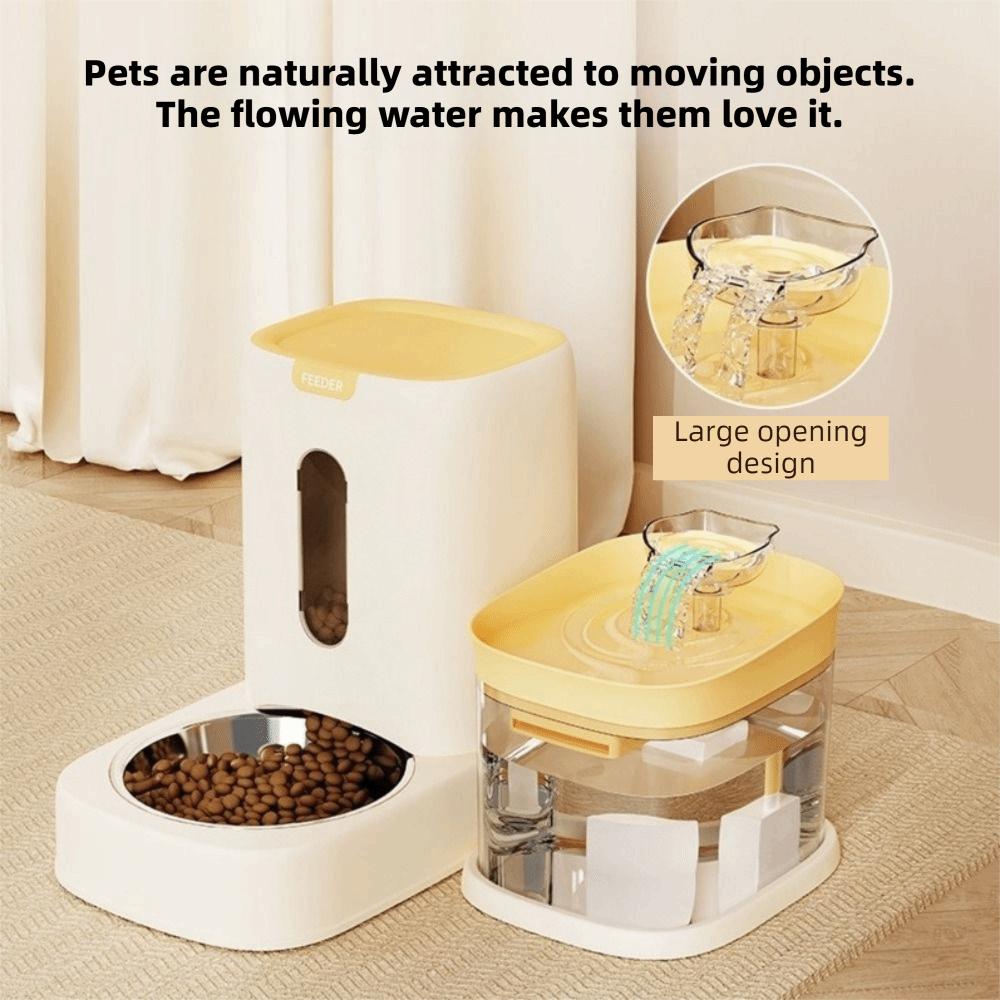 Removable Pet Water Fountain Mute Pump Automatic Water Dispenser Pet Water Feeder  Household