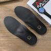 Genuine Leather Orthotic Insoles with Arch Support Breathable Shoe Inserts Plantar Fasciitis Heel Pain Relief Pads for Men Women