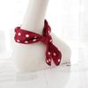 New Fashion Dots Silk Square Scarf Women 50cm Neck Head Scarfs Office Lady Hair Kerchief Shawl Head Tie Handkerchief