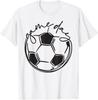 Soccer Game Day Soccer Mom Soccer Mama Go Cheer Sports T-Shirt