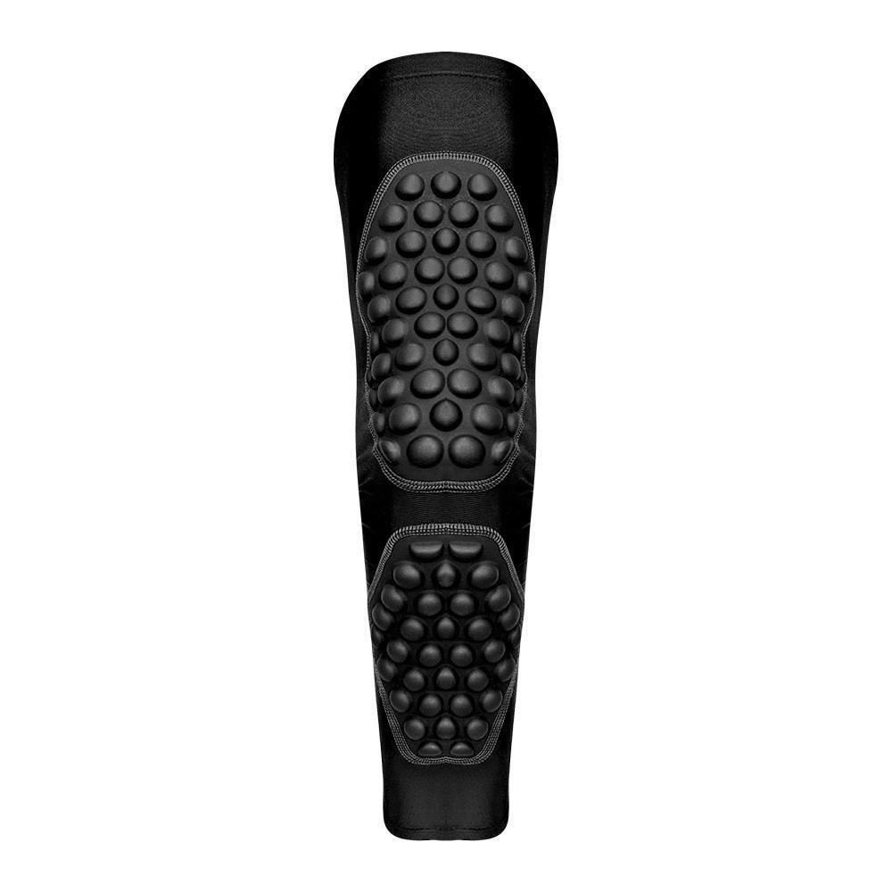 Custom EVA Thick Knee Pads Basketball Knee Pads Breathable Lightweight Polyester Hexagon Protective Gear with Elastic Support