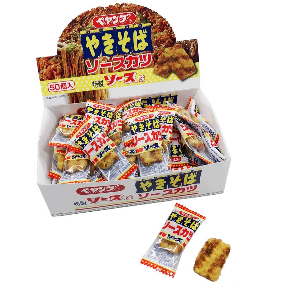 Realize Planning Peyoung Sauce Cutlet 50 Bags X 3 Boxes Snacks,