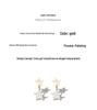 Elegant Retro Five-Point Star Earrings for Women - Korean Style Fashionable Jewelry