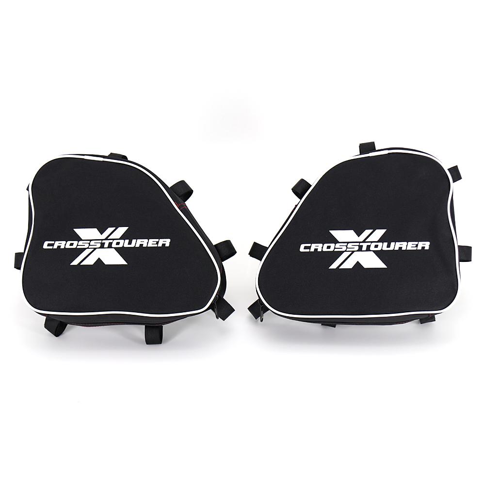 New Motorcycle Frame Crash Bars Waterproof Bag Bumper Repair Tool Placement Bag For Honda CROSSTOURER VFR1200X 12-20 Crosstourer чёрный