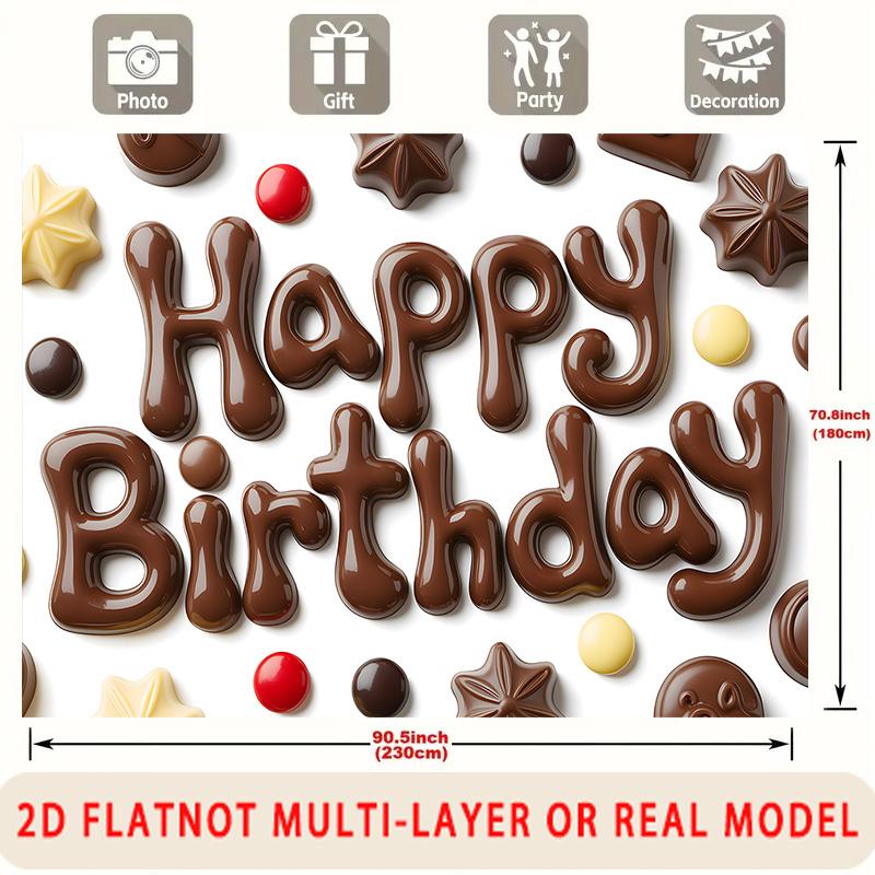 Party Backdrop Happy Birthday Birthday Photo Booth Background Wall Decor