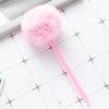 5 Pièces Stylo Bille Pompon Pelucheux Remplisseurs de Bas de Noël Fourniture de Fête de Noël pour Adultes Écriture Journalisation
