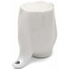 Artha Soy Sauce Dispenser, Cat Design, White, Small, 40ml, with Drip-Resistant Spout, Porcelain, AR0604345