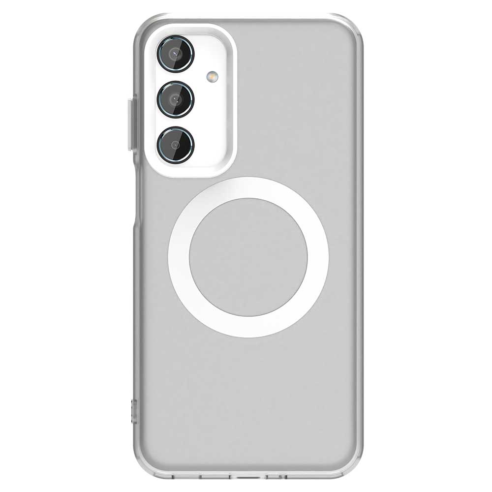 Magsafe Matte Phone Case For Samsung Galaxy F15 M35 A05 A05s 5G A06 4G Case Magnetic Wireless Charging Shockproof Back Cover