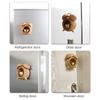 Bell For Door Magnetic Shopkeeper Bell Japanese-Style Wooden Magnet Decor Ornaments Gadget For Refrigerator Room Porch Garden