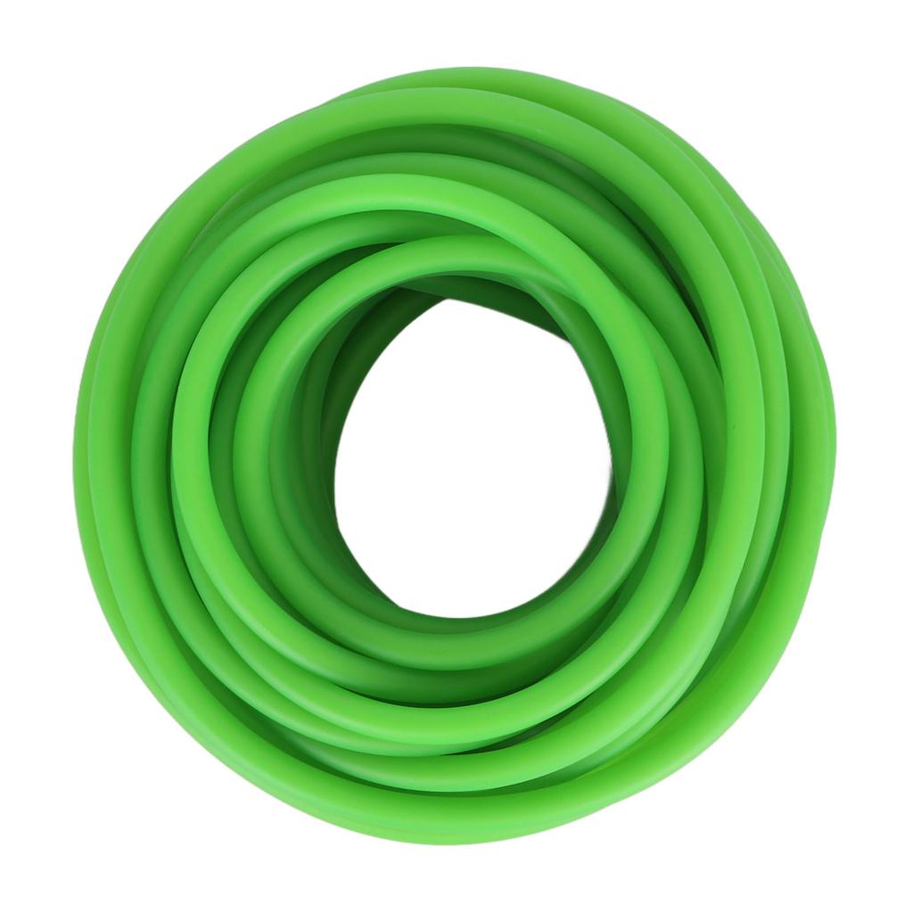 Latex Tube 32.8ft Quick Rebound Nice Flatness Natural   Latex Band for DIY   Fluorescent Green