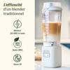 Blender portable - CUISINART - PBL100E Blast&amp;Go - 120 W - 500 ml - 50 dB - Blanc
