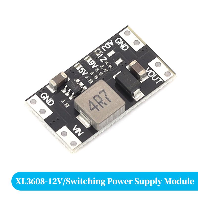 Stlxy XL3608 5V/9V12V Boost Module 2A Current Mini Boost Board DC-DC Switching Power Supply Module