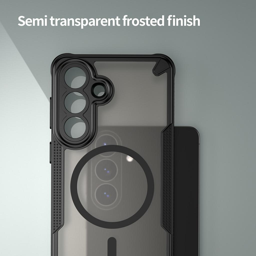 For iPhone 14 Pro Max Magnetic Case TPU + PC Clear Protective Phone Cover Compatible with MagSafe
