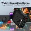 PD 25W 6-Port Fast Charger: 3 USB, 3 PD 55W with QC3.0 – EU, UK, AU Plugs