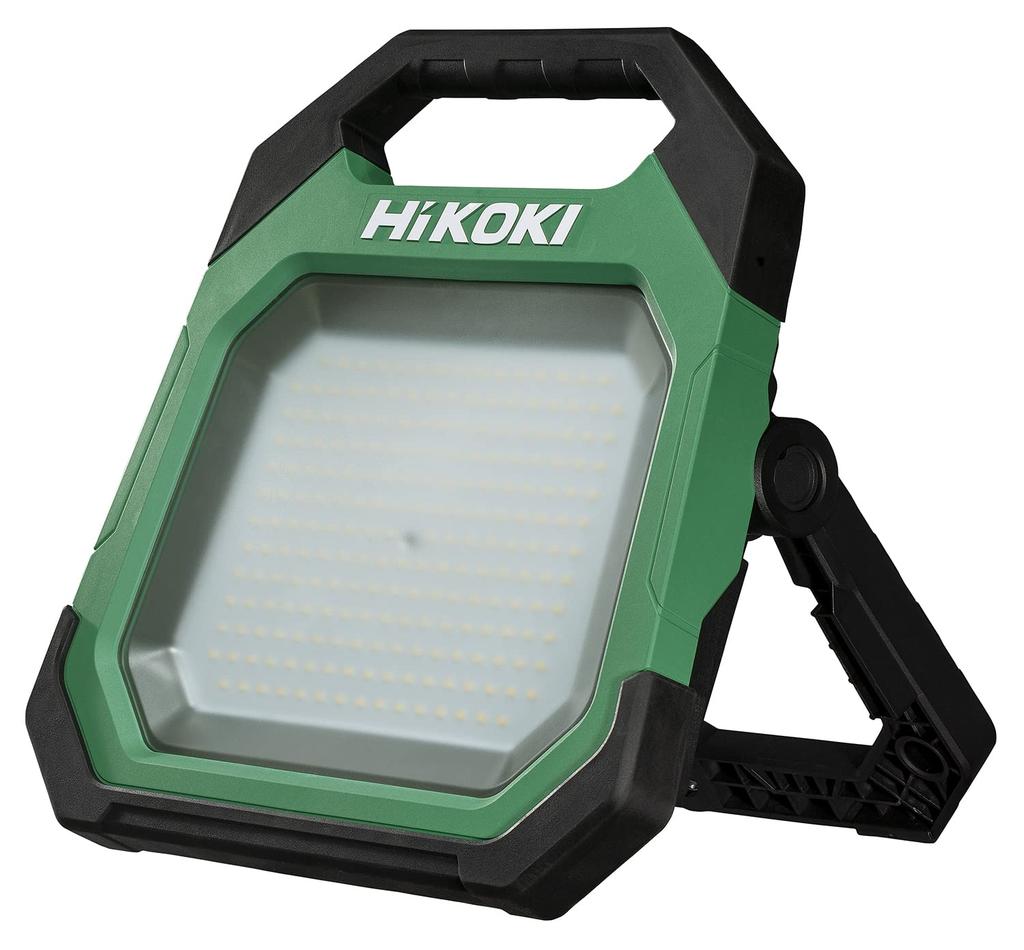HiKOKI 18V Cordless LED Work Maximum Dimming Battery and Charger Sold Light, 10,000lm, Dial-type Function, Separately, UB18DD(NN)