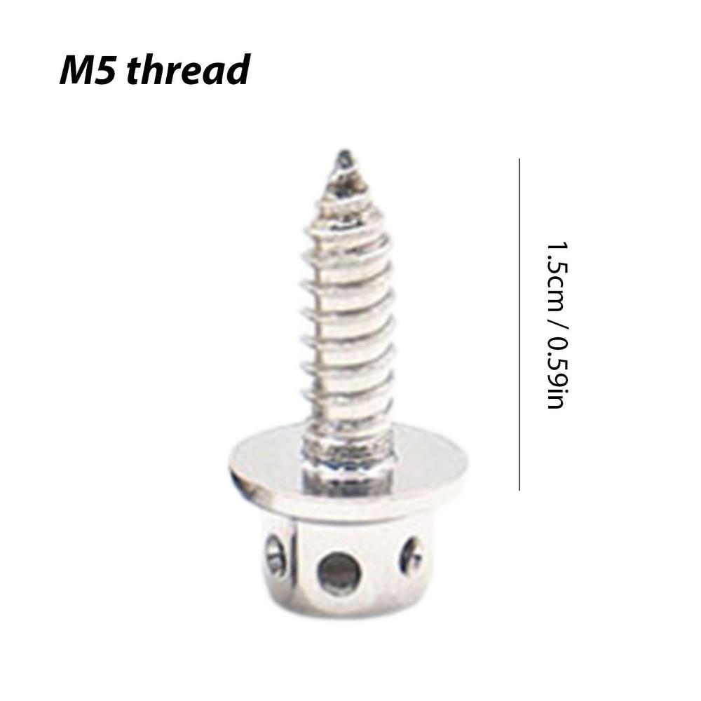 Metal Self Tapping Screws Stainless Steel Screws For Metal Modified Self Drilling Screws M5*15 Titanium Screws Motorcycle
