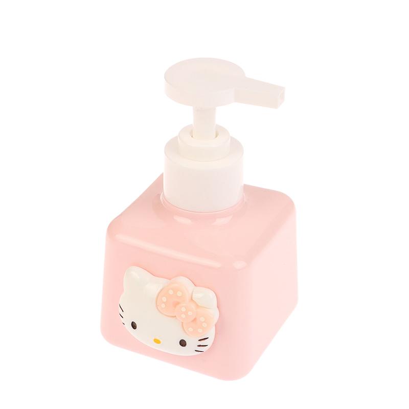 200Ml Sanrio Hello Kitty Soap Bottle My Melody Shampoo Shower Milk Sub-Bottle Lotion Press Pink Storage Bottle