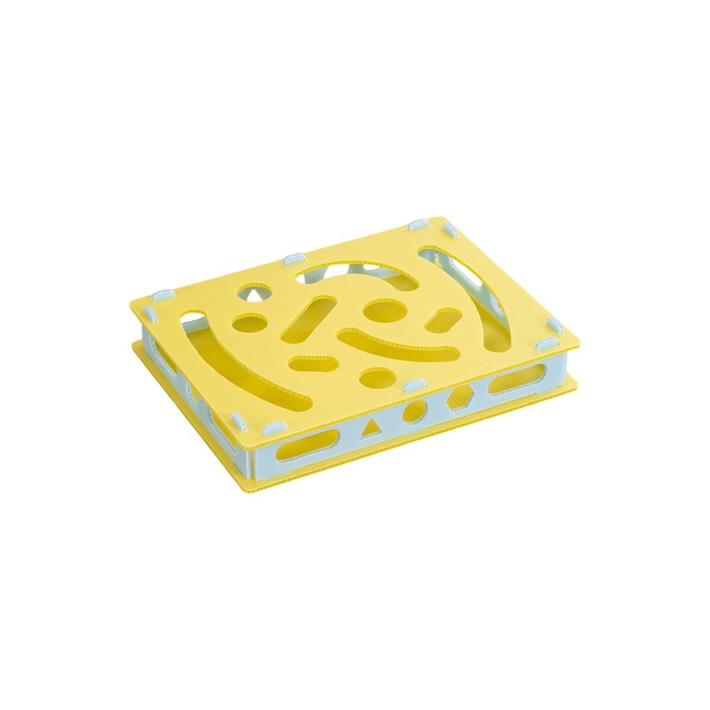 Interaktives Katzenpuzzle Schaufelspielzeug - Labyrinthspielzeug mit Glöckchenbällen & Federstab für Katzen-Selbstbeschäftigung, Langeweilevertreibung & Naturfreisetzung