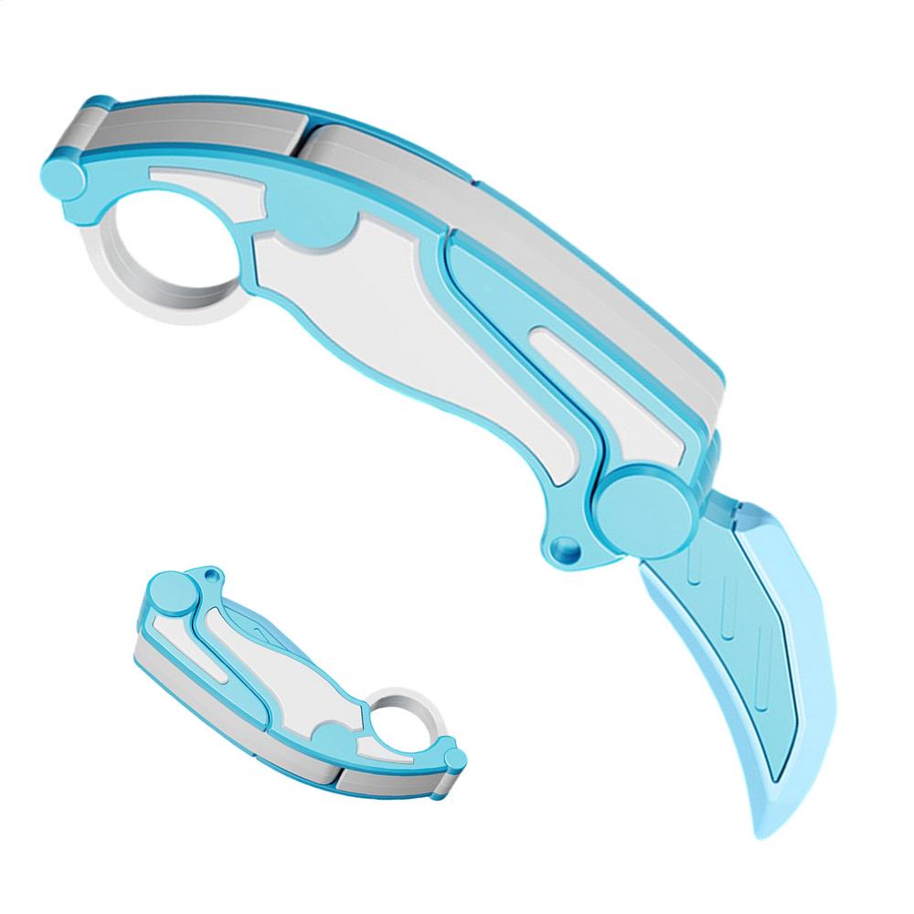 Fidget Klauw Snijder 3D Geprint Zwaartekracht Vouwbaar Sensorische Spinner Wortel Snijder Speelgoed Voor Volwassenen Reizen Werk Huis School Bureau Feest