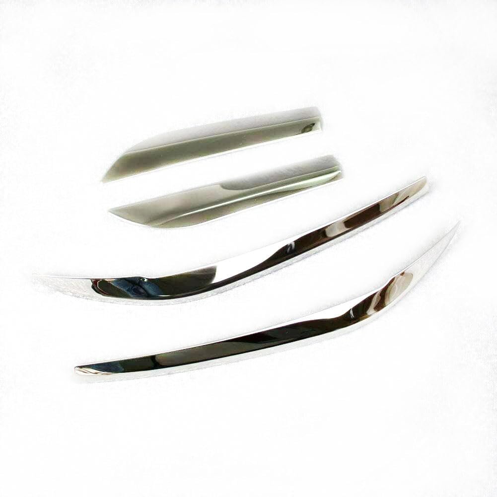 Accessoires de voiture compatibles avec Toyota RAV4 2019-2025 Ensemble de 4 pièces de protections d'angle de pare-chocs avant+arrière Extérieur