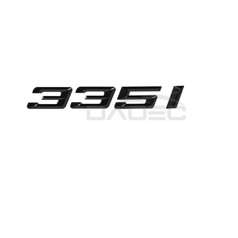 Car 3D ABS Trunk Letters Logo Badge Emblem Decal Sticker For BMW 3 Series 320i 325i 328i 330i 335i E46 E90 E91 F30 F31 F34 G20