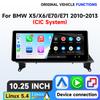 Hizpo 12.3'' Wireless CarPlay Android Auto Car Multimedia Screen For BMW X5 E70 X6 E71 2010-2013 CIC System Touch Display Airpli