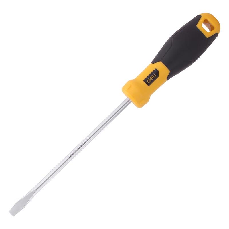 Deli Slotted Screwdriver 6x150mm